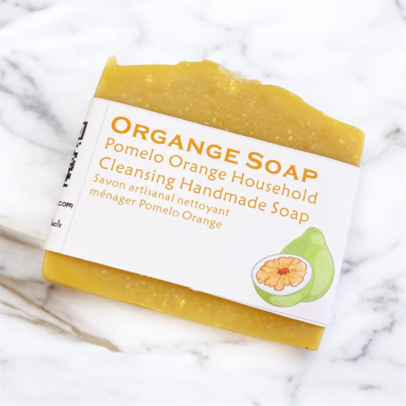 Pomelo Orange Household  Cleansing Handmade Soap